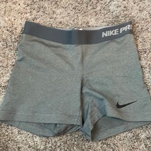 Gray Nike Spandex